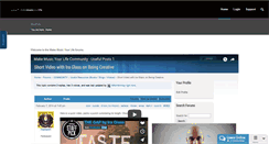 Desktop Screenshot of makemusicyourlife.com